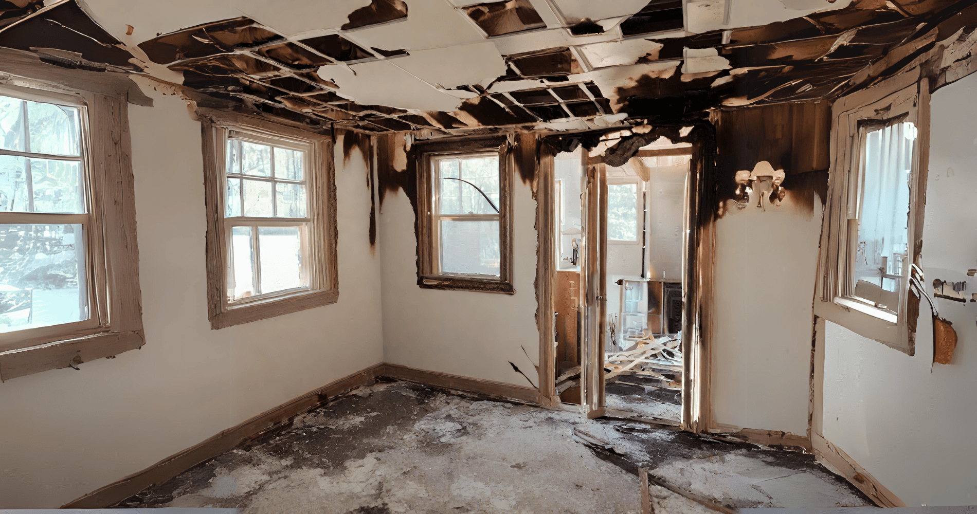 Fire & Smoke Damage Restoration crew working in Madison, WI - Independent Restoration Services