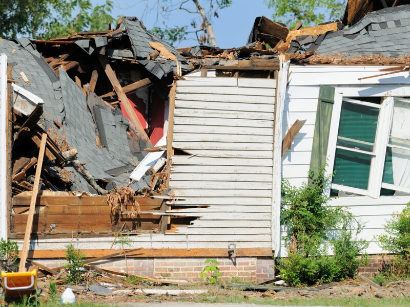 Storm Damage Restoration crew working in Madison, WI - Independent Restoration Services